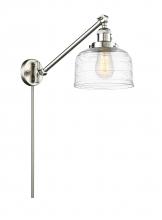 Innovations Lighting 237-SN-G713 - Bell - 1 Light - 8 inch - Brushed Satin Nickel -Adjustable Swing Arm