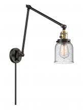 Innovations Lighting 238-BAB-G54 - Bell - 1 Light - 8 inch - Black Antique Brass -Adjustable Swing Arm