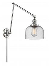Innovations Lighting 238-PC-G74 - Bell - 1 Light - 8 inch - Polished Chrome -Adjustable Swing Arm