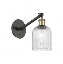 Innovations Lighting 317-1W-BAB-G559-5SDY - Bridal Veil - 1 Light - 5 inch - Black Antique Brass - Adjustable Sconce