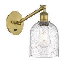Innovations Lighting 317-1W-BB-G558-6SDY - Bella - 1 Light - 6 inch - Brushed Brass - Adjustable Sconce