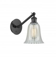 Innovations Lighting 317-1W-BK-G2811-LED - Hanover - 1 Light - 6 inch - Matte Black - Sconce