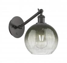 Innovations Lighting 317-1W-OB-G483-8SL - Brookhaven Globe - 1 Light - 8 inch - Oil Rubbed Bronze - Sconce