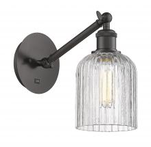 Innovations Lighting 317-1W-OB-G559-5CL - Bridal Veil - 1 Light - 5 inch - Oil Rubbed Bronze - Adjustable Sconce