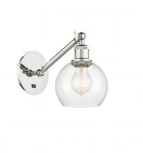 Innovations Lighting 317-1W-PN-G122-6 - Athens - 1 Light - 6 inch - Polished Nickel - Adjustable Sconce