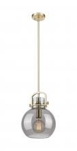 Innovations Lighting 410-1SM-CB-G410-10SM - Newton Sphere - 1 Light - 10 inch - Champagne Bronze - Stem Hung - Mini Pendant
