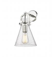 Innovations Lighting 410-1W-PN-G411-8SDY - Newton Cone - 1 Light - 8 inch - Polished Nickel - Sconce