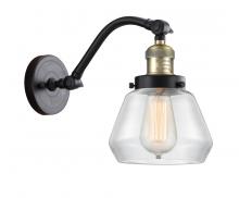 Innovations Lighting 515-1W-BAB-G172 - Fulton - 1 Light - 7 inch - Black Antique Brass - Sconce