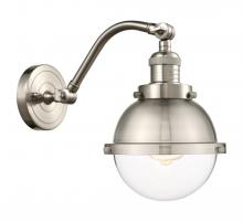 Innovations Lighting 515-1W-SN-HFS-62-SN - Hampden - 1 Light - 7 inch - Brushed Satin Nickel - Adjustable Sconce