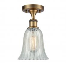 Innovations Lighting 516-1C-BB-G2811-LED - Hanover - 1 Light - 6 inch - Brushed Brass - Semi-Flush Mount