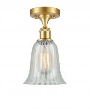 Innovations Lighting 516-1C-SG-G2811-LED - Hanover - 1 Light - 6 inch - Satin Gold - Semi-Flush Mount