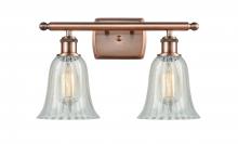 Innovations Lighting 516-2W-AC-G2811-LED - Hanover - 2 Light - 16 inch - Antique Copper - Bath Vanity Light