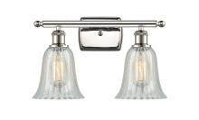 Innovations Lighting 516-2W-PN-G2811-LED - Hanover - 2 Light - 16 inch - Polished Nickel - Bath Vanity Light