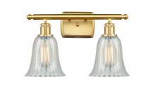 Innovations Lighting 516-2W-SG-G2811-LED - Hanover - 2 Light - 16 inch - Satin Gold - Bath Vanity Light