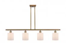 Innovations Lighting 516-4I-BB-G111 - Cobbleskill - 4 Light - 48 inch - Brushed Brass - Cord hung - Island Light