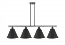 Innovations Lighting 516-4I-BK-MBC-12-BK - Berkshire - 4 Light - 50 inch - Matte Black - Cord hung - Island Light