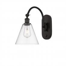 Innovations Lighting 518-1W-OB-GBC-82 - Berkshire - 1 Light - 8 inch - Oil Rubbed Bronze - Adjustable Swing Arm