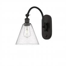 Innovations Lighting 518-1W-OB-GBC-84 - Berkshire - 1 Light - 8 inch - Oil Rubbed Bronze - Adjustable Swing Arm