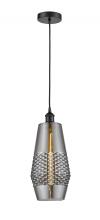 Innovations Lighting 616-1P-BK-G683-7 - Windham - 1 Light - 7 inch - Matte Black - Cord hung - Mini Pendant