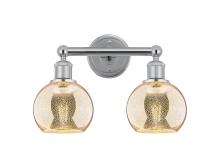 Innovations Lighting 616-2W-PC-G128-6 - Athens - 2 Light - 15 inch - Polished Chrome - Bath Vanity Light