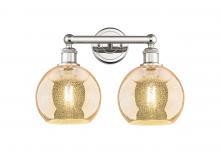 Innovations Lighting 616-2W-PN-G128-8 - Athens - 2 Light - 17 inch - Polished Nickel - Bath Vanity Light