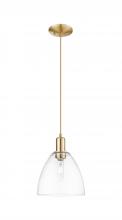 Innovations Lighting 716-1P-CB-GBD-92 - Bristol - 1 Light - 9 inch - Champagne Bronze - Cord hung - Mini Pendant