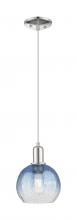 Innovations Lighting 716-1P-PN-G483-8SB - Brookhaven Globe - 1 Light - 6 inch - Polished Nickel - Cord hung - Mini Pendant