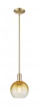 Innovations Lighting 716-1S-CB-G483-8AM - Brookhaven Globe - 1 Light - 6 inch - Champagne Bronze - Mini Pendant