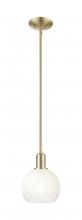Innovations Lighting 716-1S-CB-G483-8OP - Brookhaven Globe - 1 Light - 6 inch - Champagne Bronze - Mini Pendant