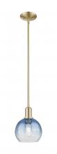 Innovations Lighting 716-1S-CB-G483-8SB - Brookhaven Globe - 1 Light - 6 inch - Champagne Bronze - Mini Pendant