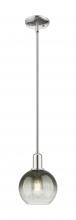Innovations Lighting 716-1S-PN-G483-8SL - Brookhaven Globe - 1 Light - 6 inch - Polished Nickel - Mini Pendant