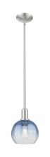 Innovations Lighting 716-1S-SN-G483-8SB - Brookhaven Globe - 1 Light - 6 inch - Brushed Satin Nickel - Mini Pendant