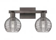 Innovations Lighting 716-2W-OB-G1213-6SM - Athens Deco Swirl - 2 Light - 16 inch - Oil Rubbed Bronze - Bath Vanity Light