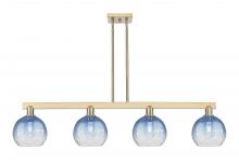 Innovations Lighting 716-4I-CB-G483-8SB - Brookhaven Globe - 4 Light - 48 inch - Champagne Bronze - Cord hung - Island Light