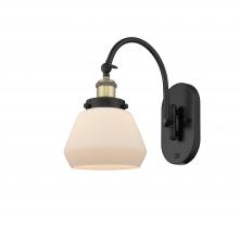 Innovations Lighting 918-1W-BAB-G171 - Fulton - 1 Light - 7 inch - Black Antique Brass - Sconce