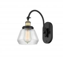 Innovations Lighting 918-1W-BAB-G172 - Fulton - 1 Light - 7 inch - Black Antique Brass - Sconce