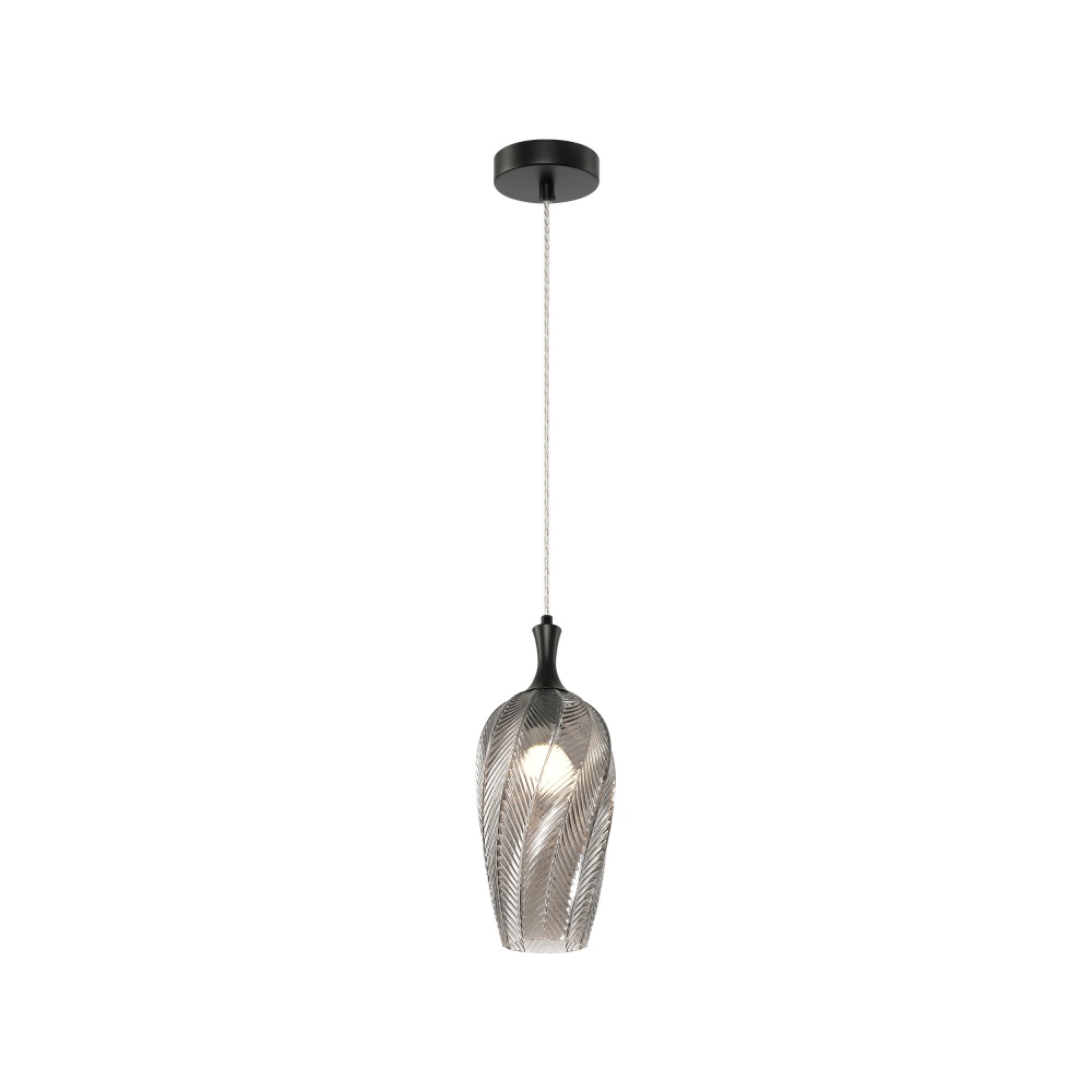 Eesha Matte Black Pendant