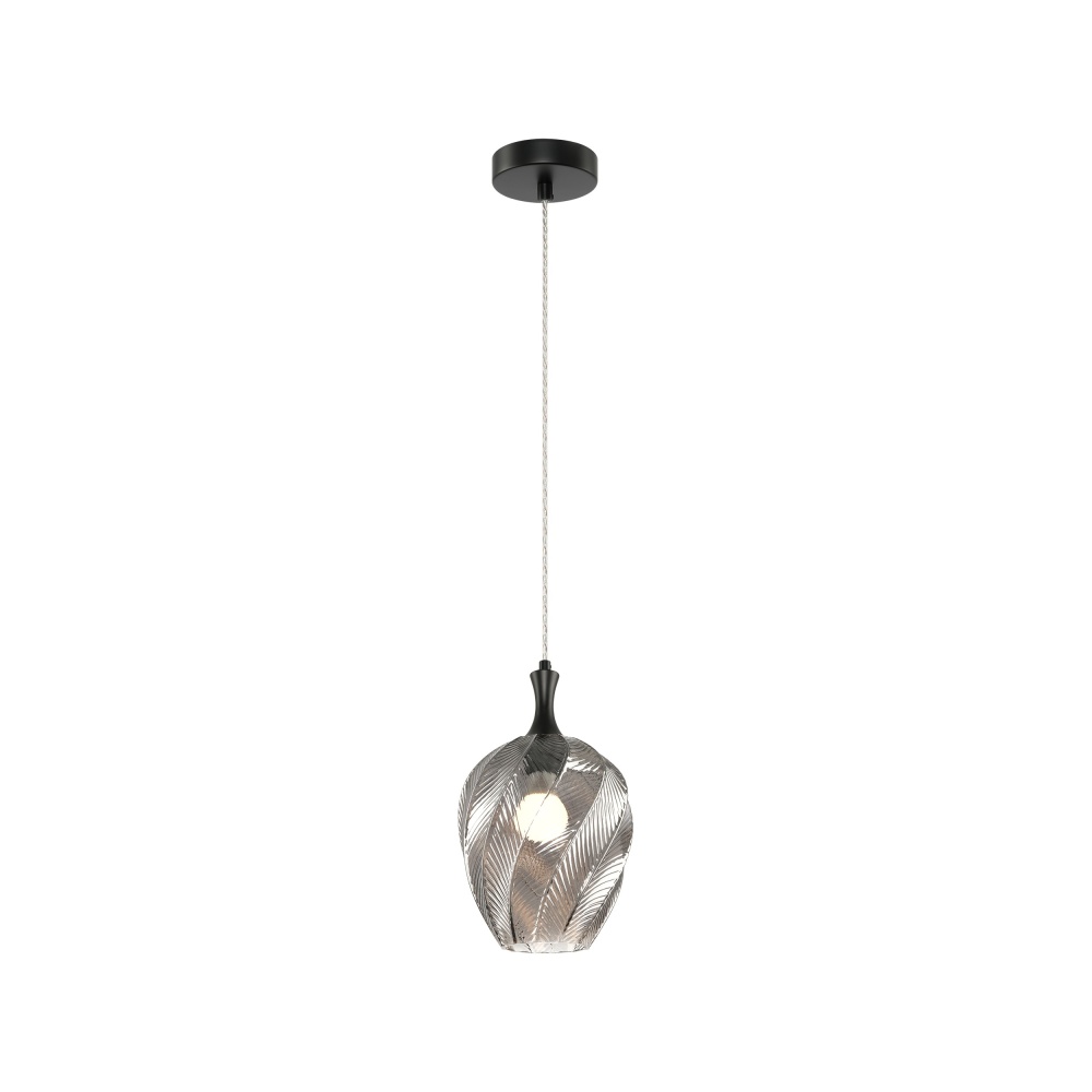 Eesha Matte Black Pendant