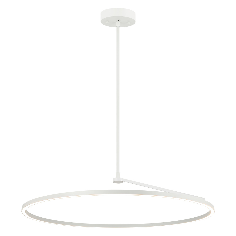 The Trundle White Pendant