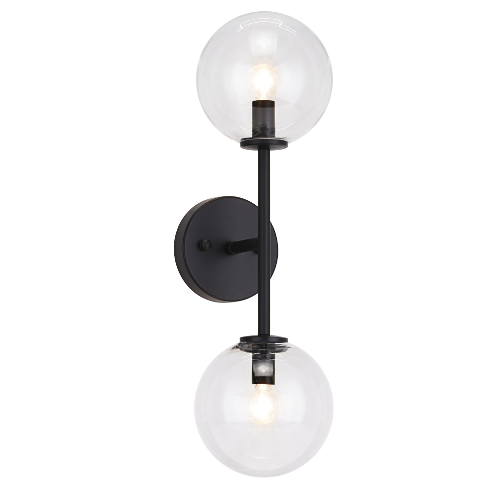 Novo Black Wall Sconce