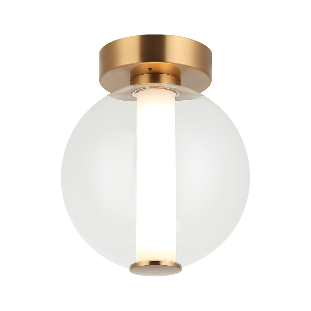 Belange Aged Gold Brass Wall Sconce / Ceiling Mount