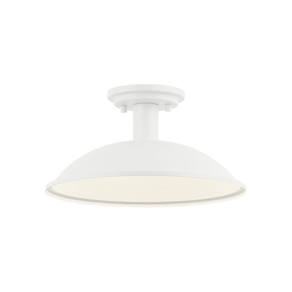Farmley Matte White Outdoor Lighting