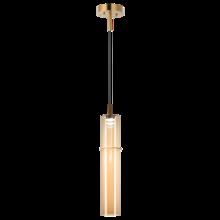 Matteo Lighting C30611AGAM - Bambu Aged Gold Brass Pendant