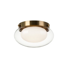 Matteo Lighting M15701AG - Caspian Aged Gold Brass Flush Mounts