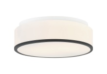 Matteo Lighting M15802MB - Echo Matte Black Ceiling Mount