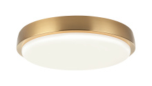 Matteo Lighting M16112AG - Zane Aged Gold Brass Flush Mounts