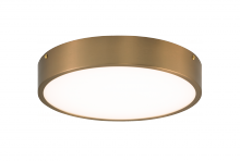 Matteo Lighting M13701AG - Plato Aged Gold Brass Flush Mounts