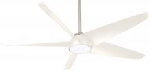 Minka-Aire F771L-BN/WH - ELLIPSE - LED 60" CEILING FAN