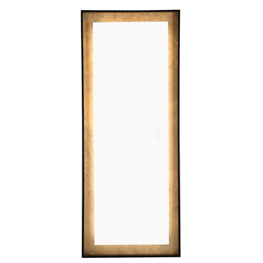 ANYA,MIR,LED,FREESTND,RECT,GLD