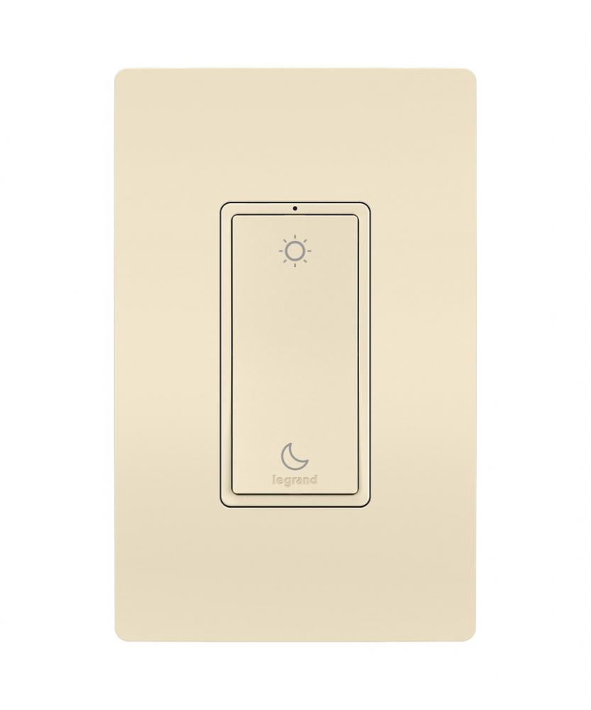 radiant Sleep/Wake Wireless Smart Switch with Netatmo, Light Almond